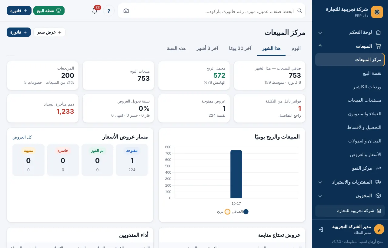 مركز المبيعات